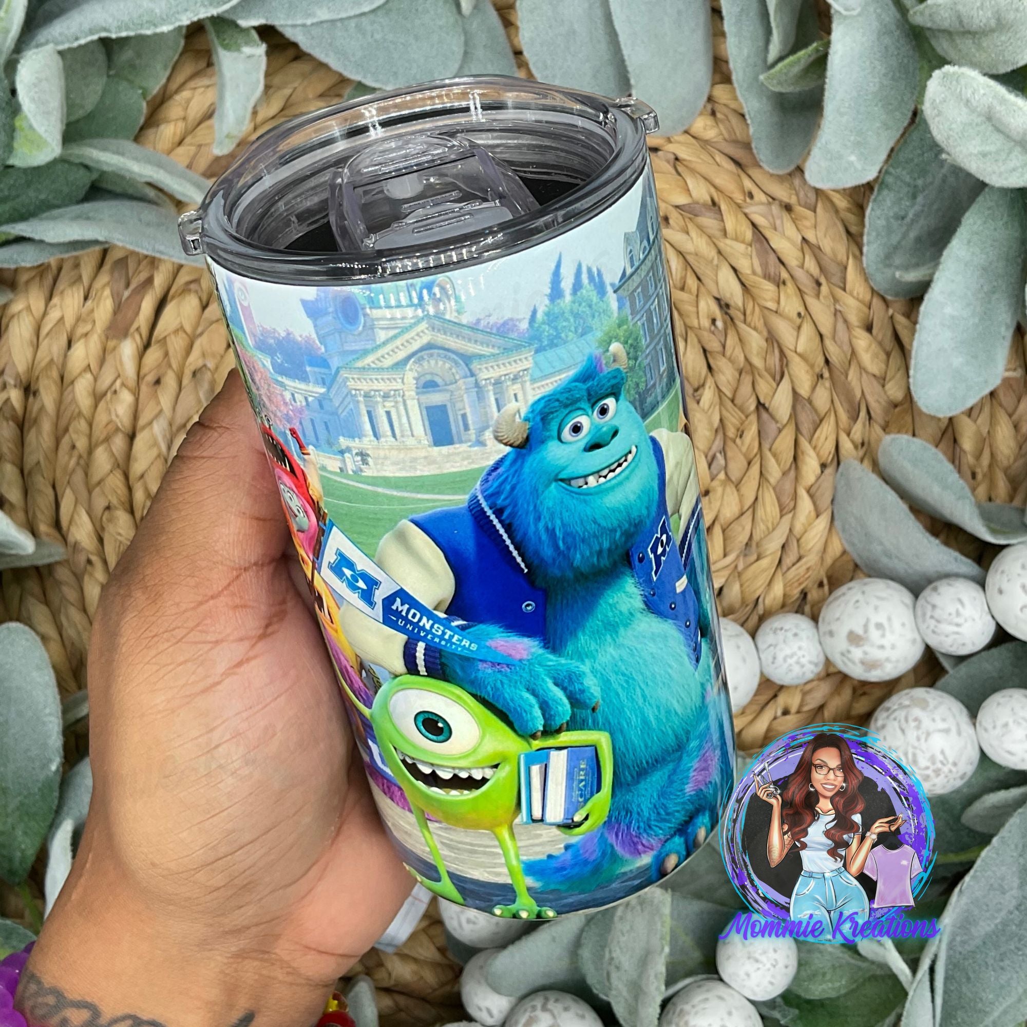 monsters inc tumbler Monster University Class – Mommie Kreations